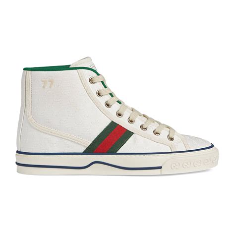 gucci g74 sneakers|Gucci tennis 1977 high top.